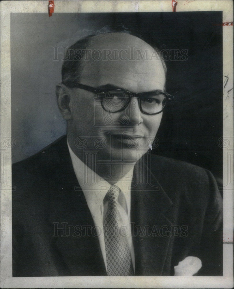 1962 Press Photo Robert McCollum Colorado Division Dean - Historic Images