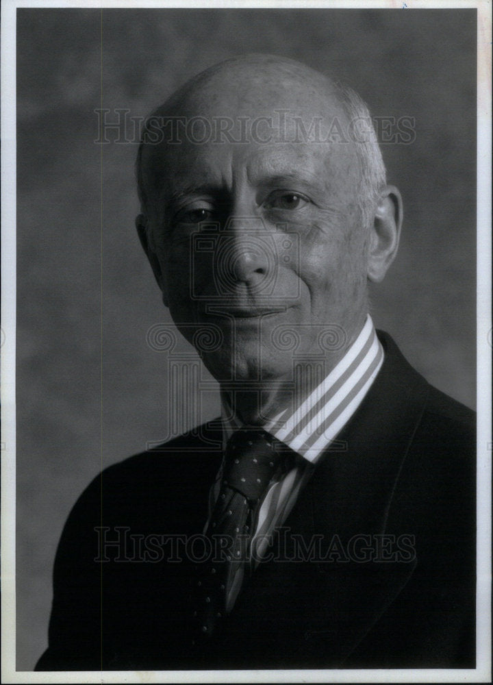 1996 Press Photo Tom Farer Graduate School Denver Dean - Historic Images