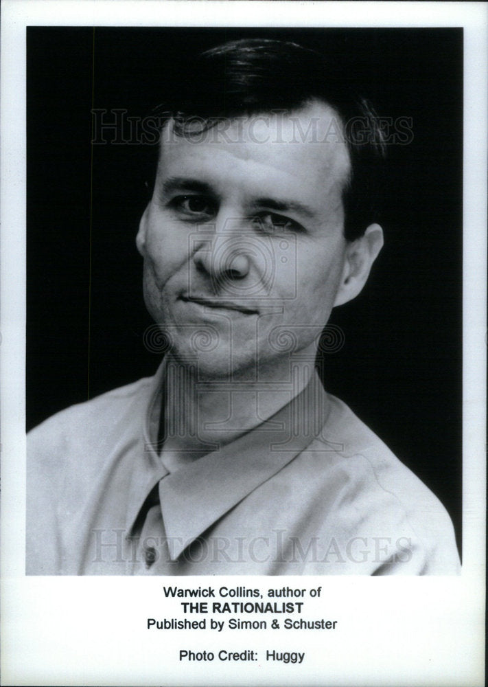 1994 Press Photo Warwick Collins/Author/Evolution - Historic Images