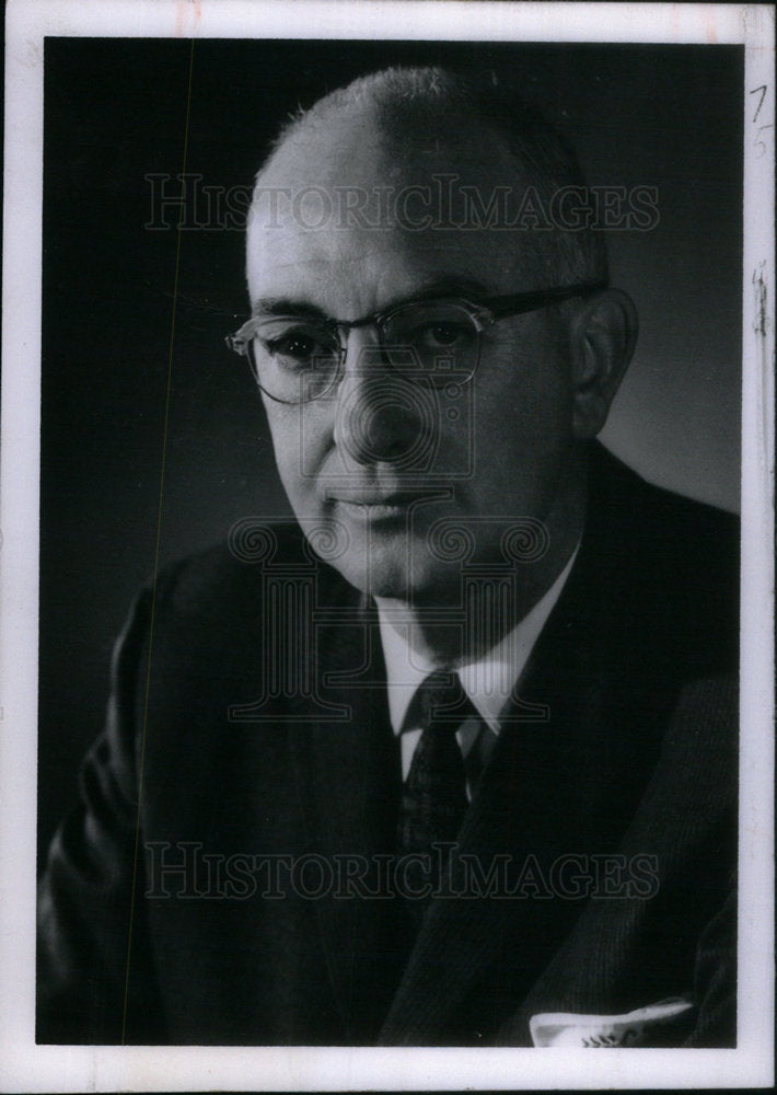 1967 Press Photo James Cudmore Title Insurance Company - Historic Images