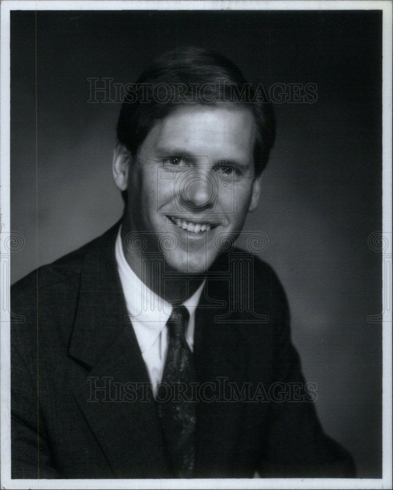 1991 Press Photo J. D. Finley Executive - Historic Images