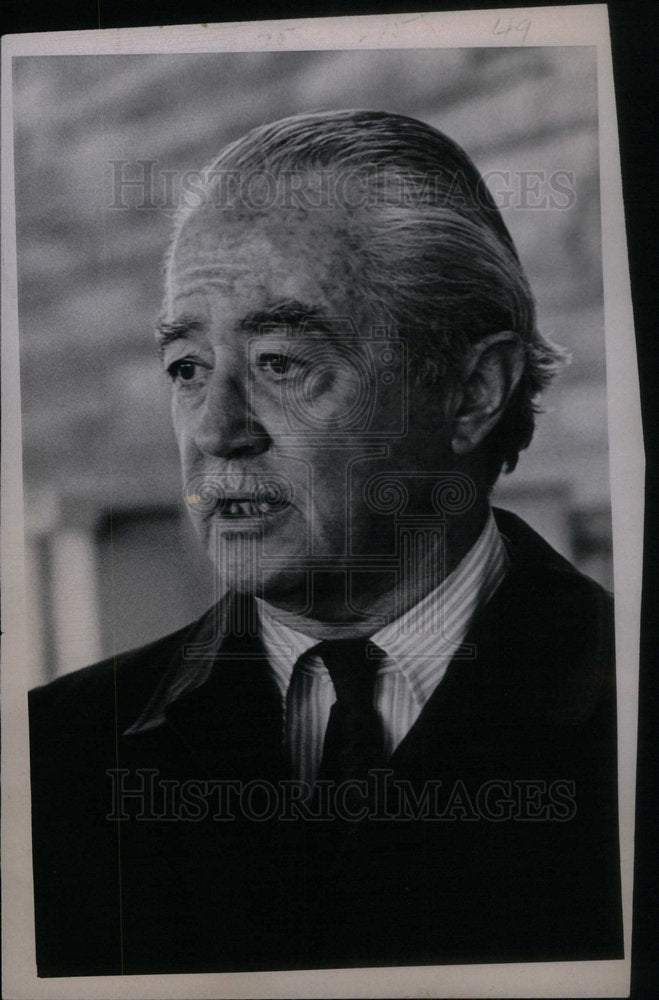 1970 Press Photo Robert McClintock Ambassador Venezuela - Historic Images