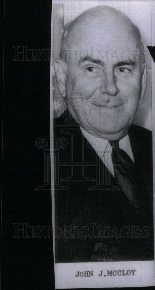 1963 Press Photo John J. McCloy Warren Commission - Historic Images