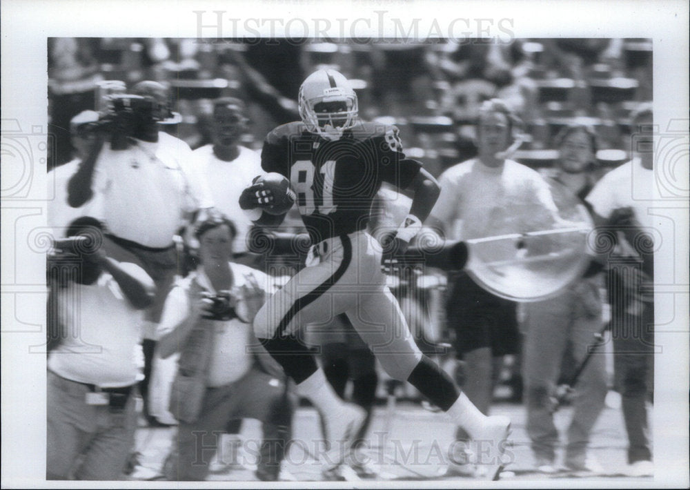 Press Photo LA Raider Tim Brown - Historic Images