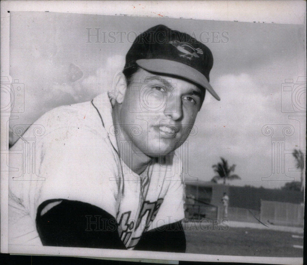 1965 Press Photo Milt Pappas Chicago Cubs Pitcher - Historic Images