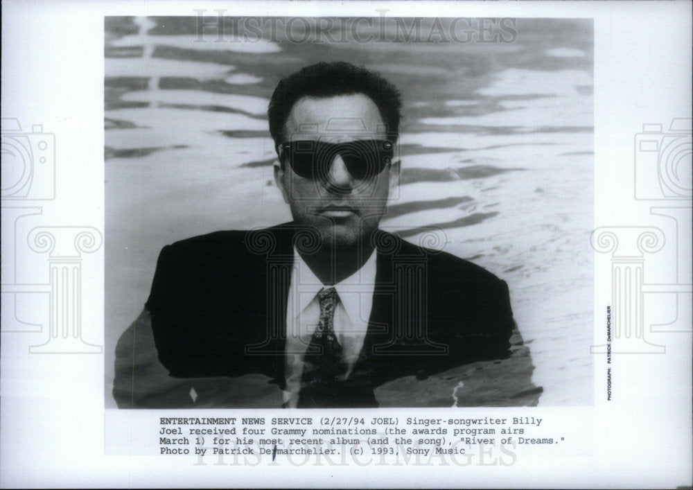 1994 Press Photo Singer-songwriter Billy Joel - Historic Images