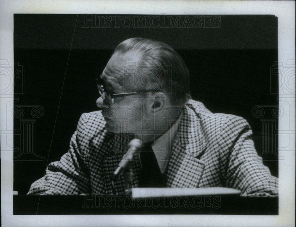 1975 Press Photo Ken Gorrell Arvada City Councilman - Historic Images