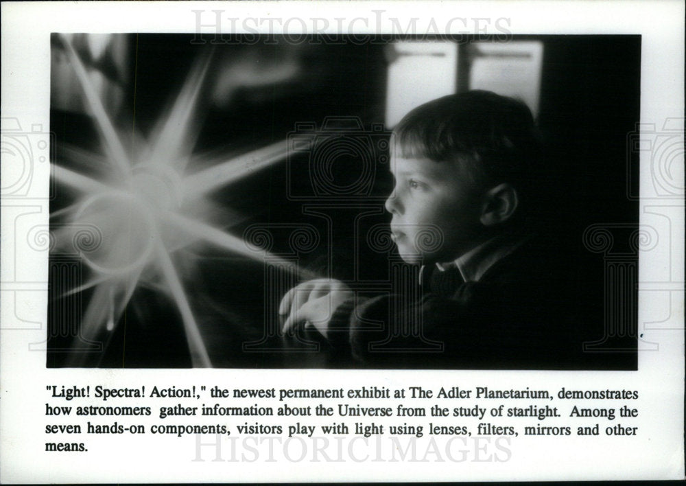 1995 Press Photo Adler Planetarium - Historic Images