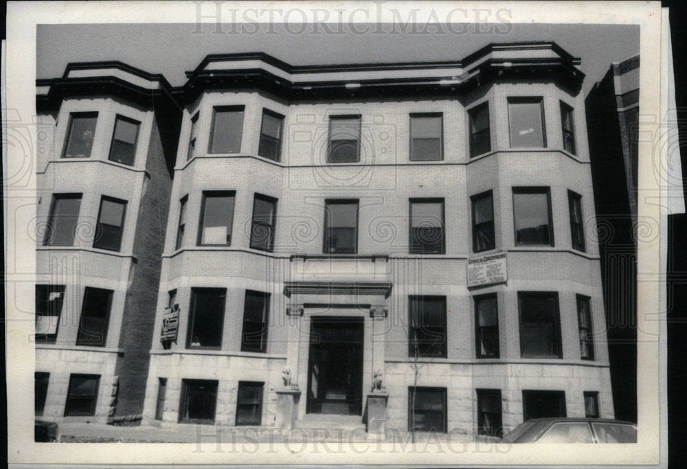 1900 Press Photo Cornelia Condos Building - Historic Images