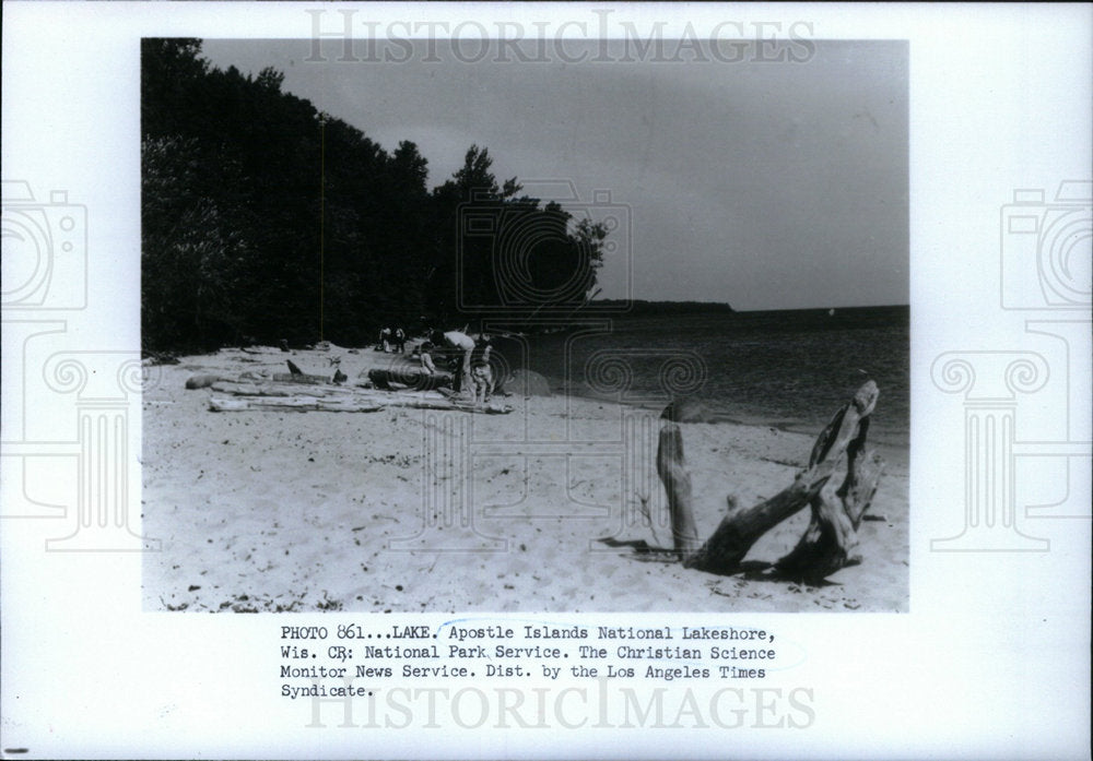 Press Photo Apostle Islands National Lakeshore - Historic Images