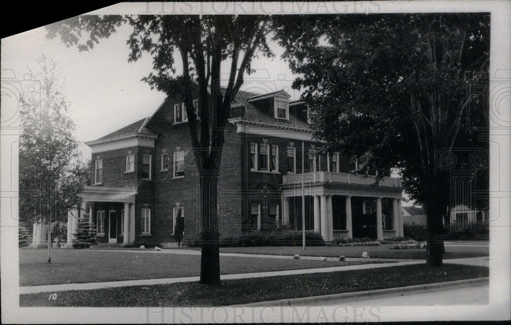 1939 Press Photo Residence  Albert E.Sleeper - Historic Images