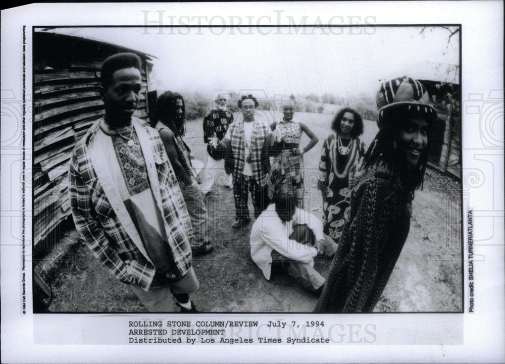 1994 Press Photo Arrested Development Musical Group - Historic Images