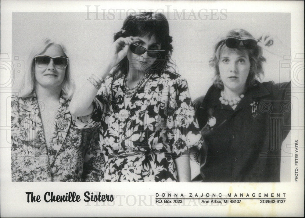 1988 Press Photo Chenille Sisters America Connie Huber - Historic Images