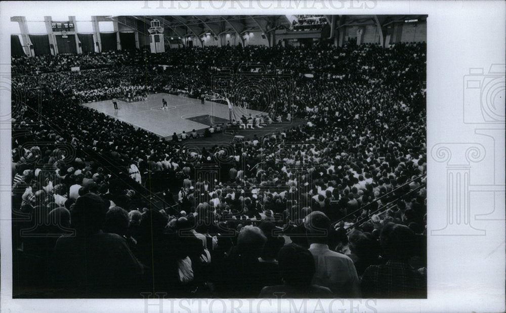 1984 Press Photo  Jenison Field House College Museum - Historic Images