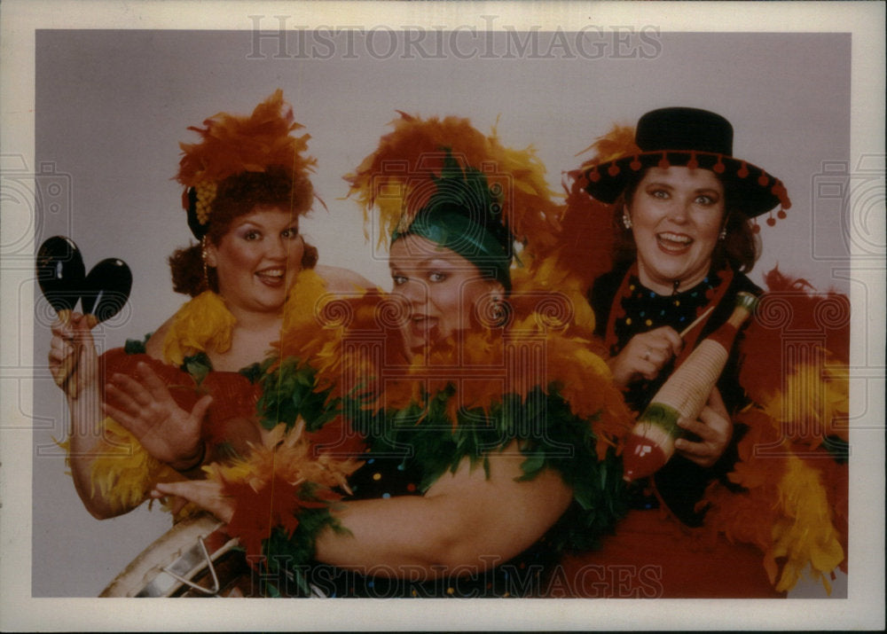 1995 Press Photo Cheryl Hawker Lovely Liebowitz Sisters - Historic Images