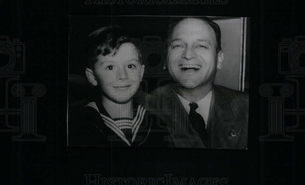 Press Photo Scott Lucas US Senate Illinois Democrat - Historic Images