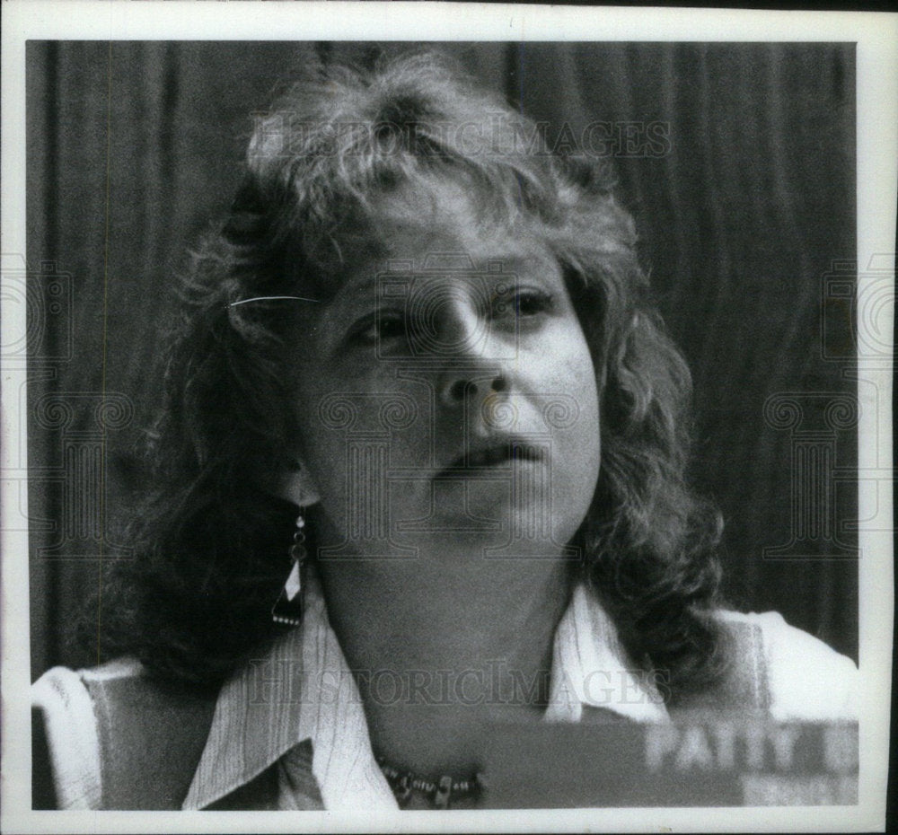 1985 Press Photo Patty Burke Lyons town council member - Historic Images