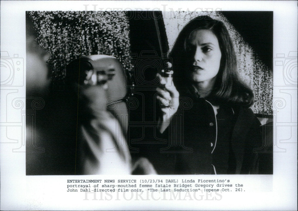 1995 Press Photo Linda Fiorentino Bridget Gregory John - Historic Images