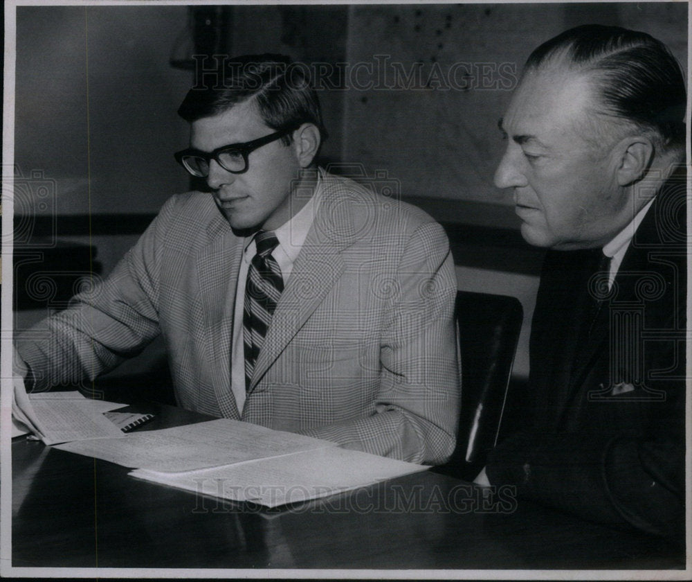 1968 Press Photo Mayor T Eugene McCleary Colo Jaycees - Historic Images