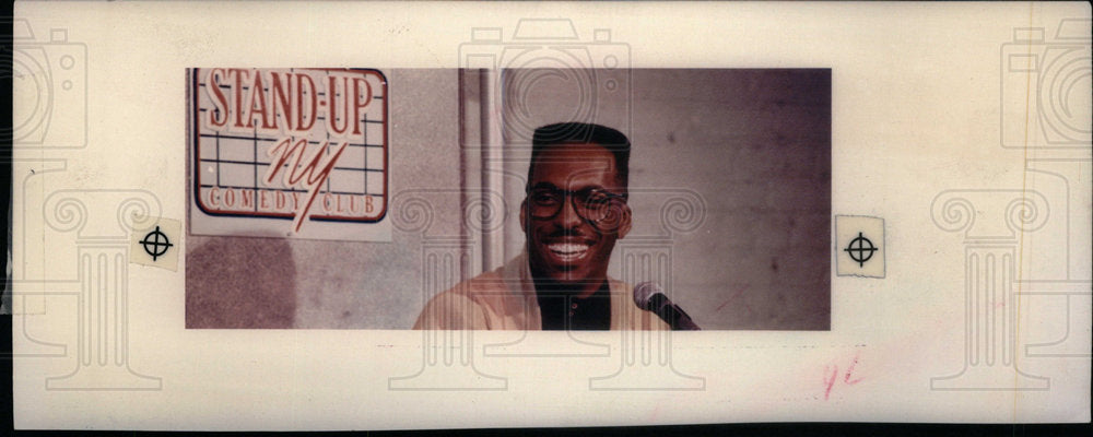 1990 Press Photo John Salley Basketball Player Actor - Historic Images