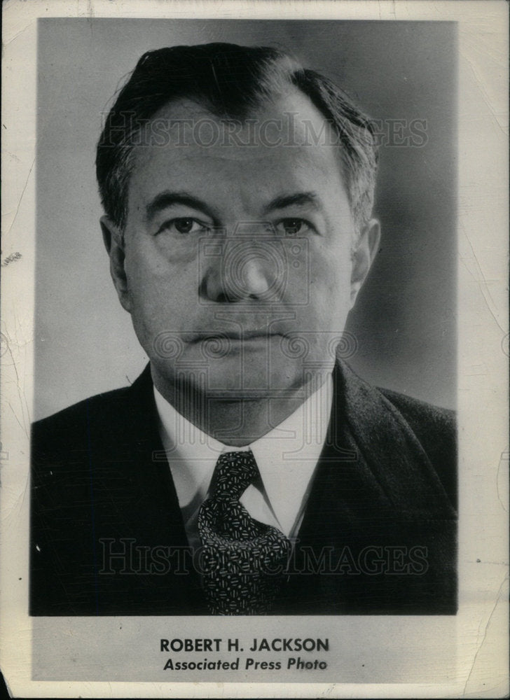 1948 Press Photo Robert H Jackson - Historic Images