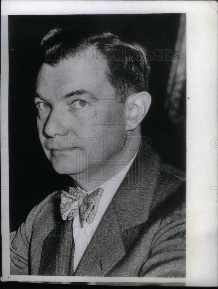 1938 Press Photo Robert Jackson Attorney General - Historic Images