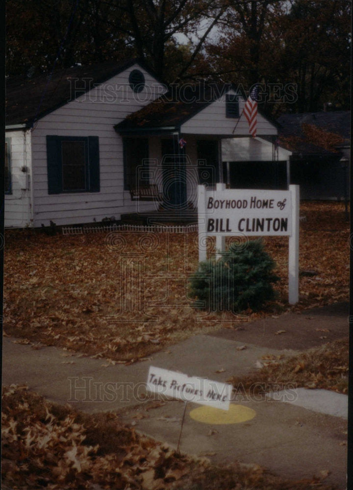 1993 Press Photo Bill Clinton - Historic Images