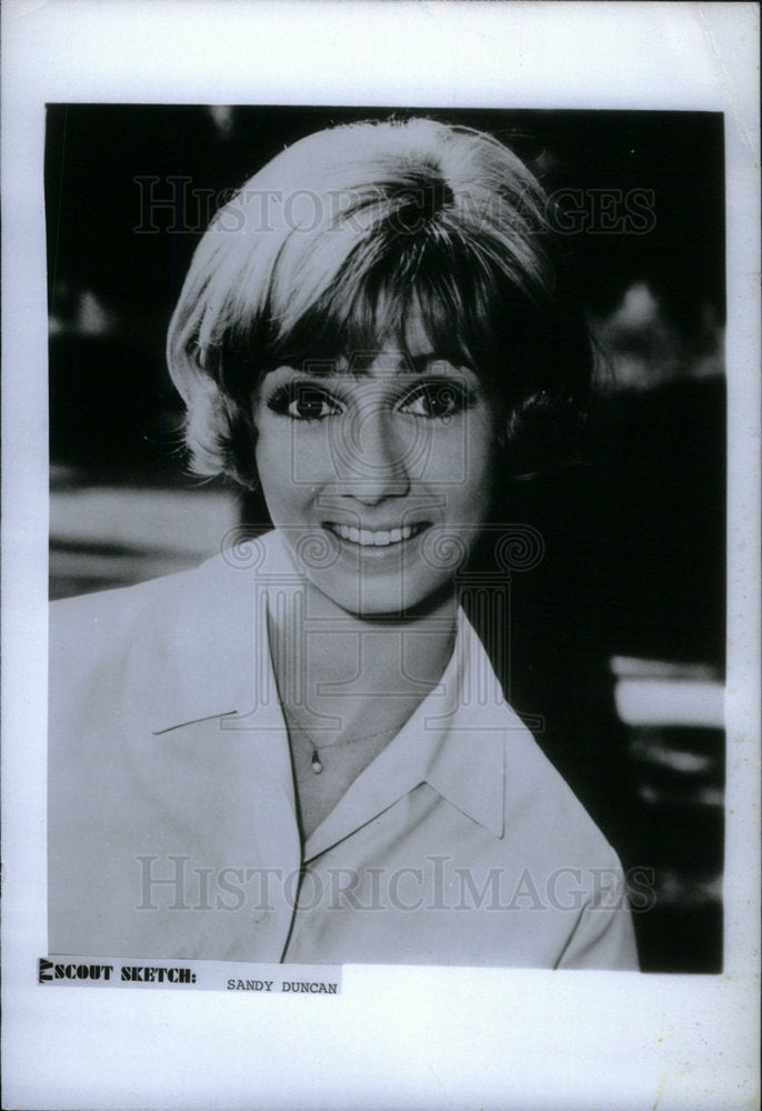 1973 Press Photo Sandy Duncan America Peter Pan Hogan - Historic Images