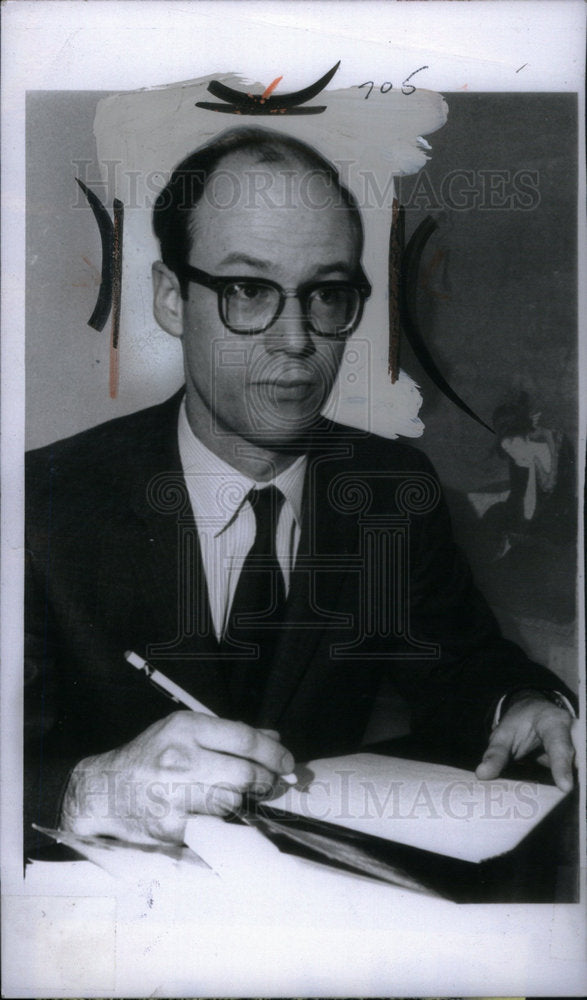 1969 Press Photo Stern Rockefeller Theologian - Historic Images