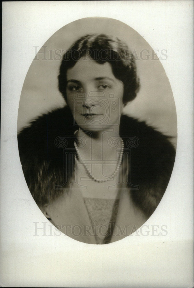 1929 Press Photo Mrs John Bonden Author - Historic Images
