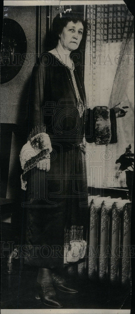 1925 Press Photo Mrs Inaugura Picture old woman wife - Historic Images