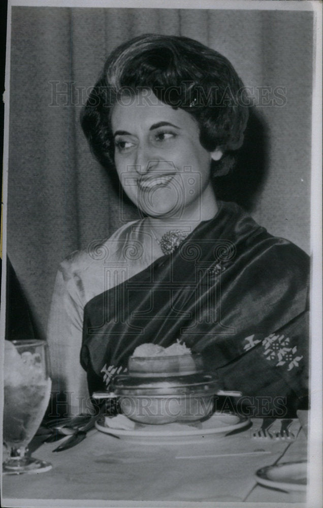 1962 Press Photo Indira Gandhi Daughter Prime Minister - Historic Images