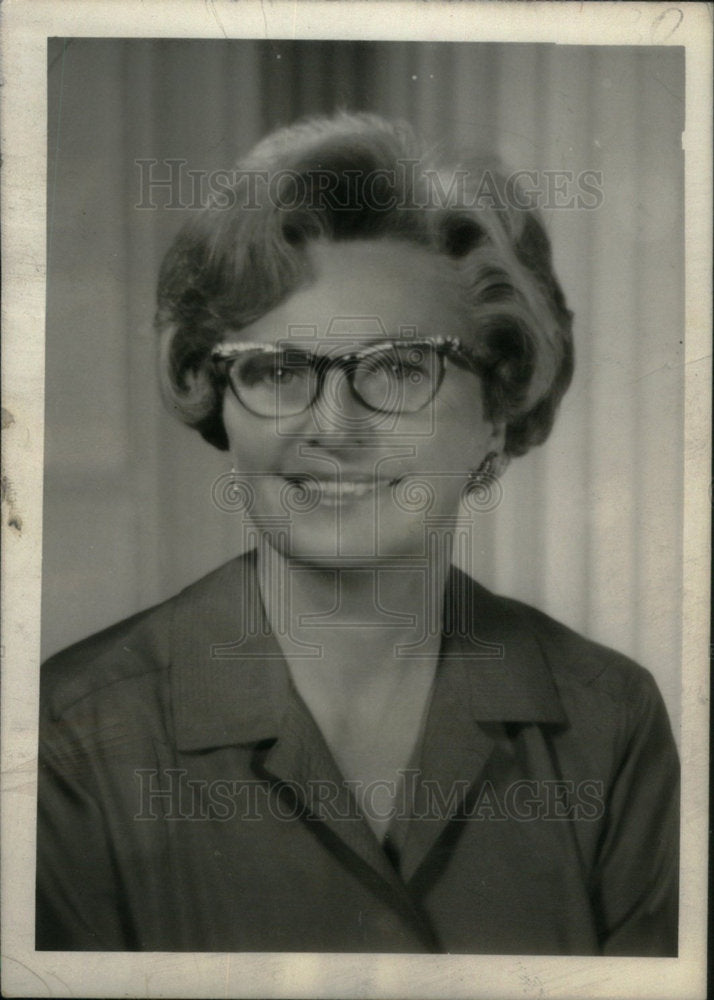 1968 Press Photo Mrs. John Love Colorado Governor Wife - Historic Images