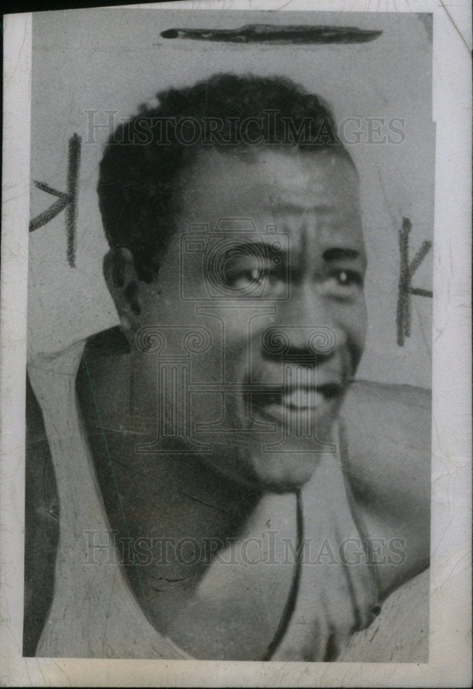 1950 Press Photo Dave Bolen Colorado Top Track Star - Historic Images