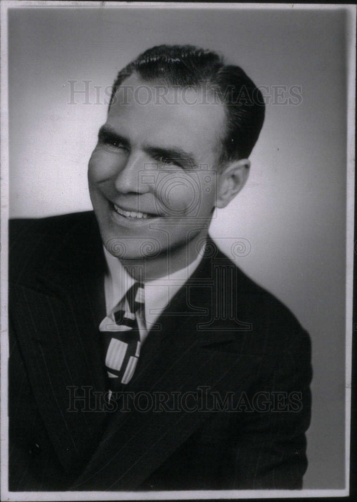 1960 Press Photo Harry Litzerberg  Convention Bureau - Historic Images