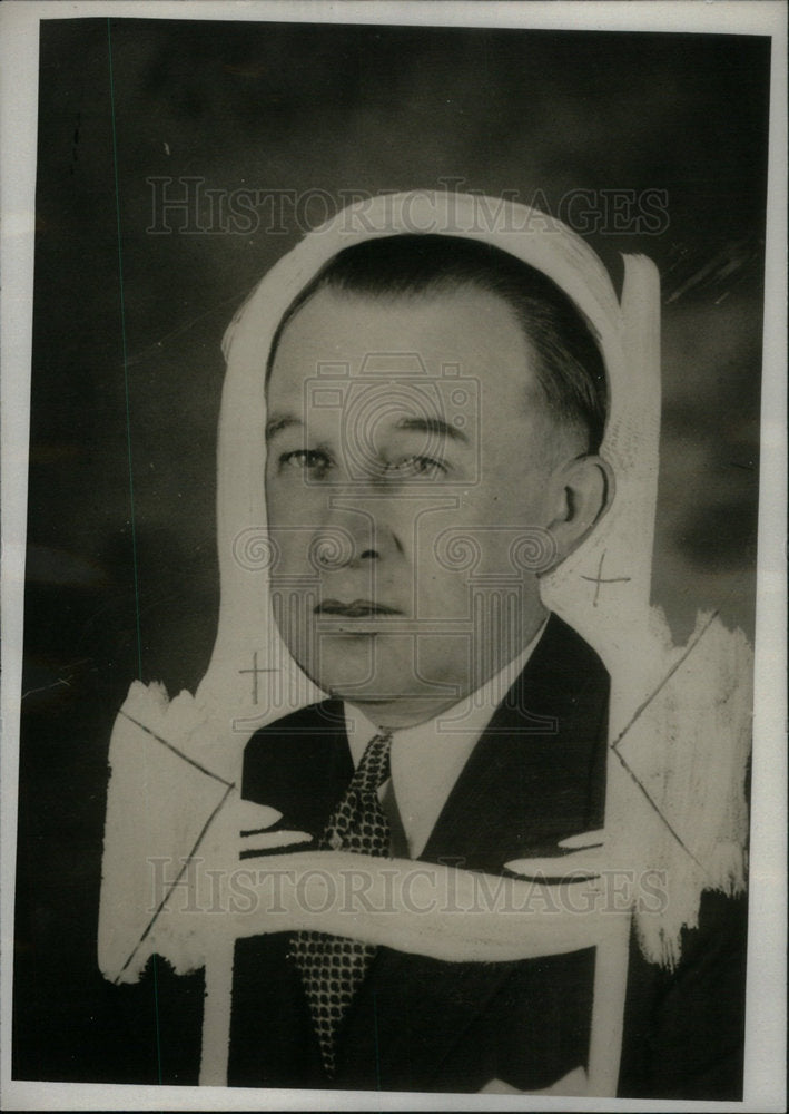 1934 Press Photo Henry Tryloff Board of Commerce - Historic Images