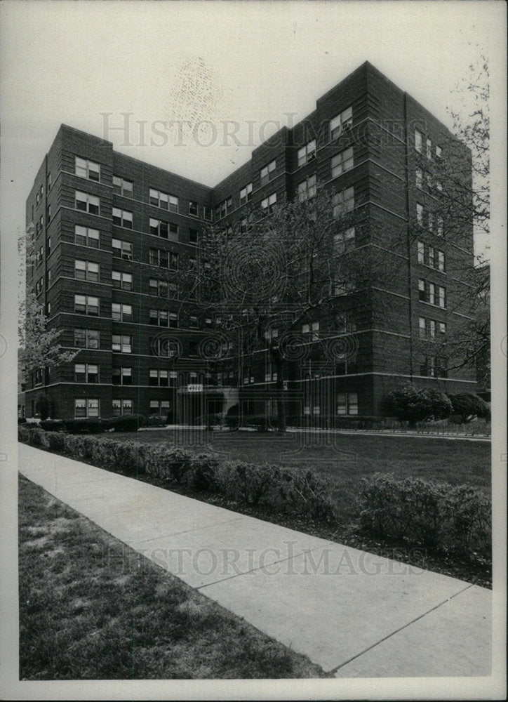 1977 Press Photo Housing Condominium - Historic Images