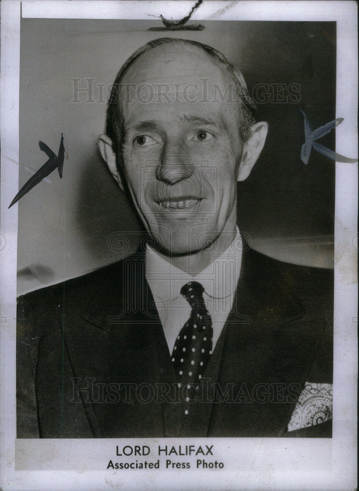 1942 Press Photo Britain Statesman Lord Halifax - Historic Images