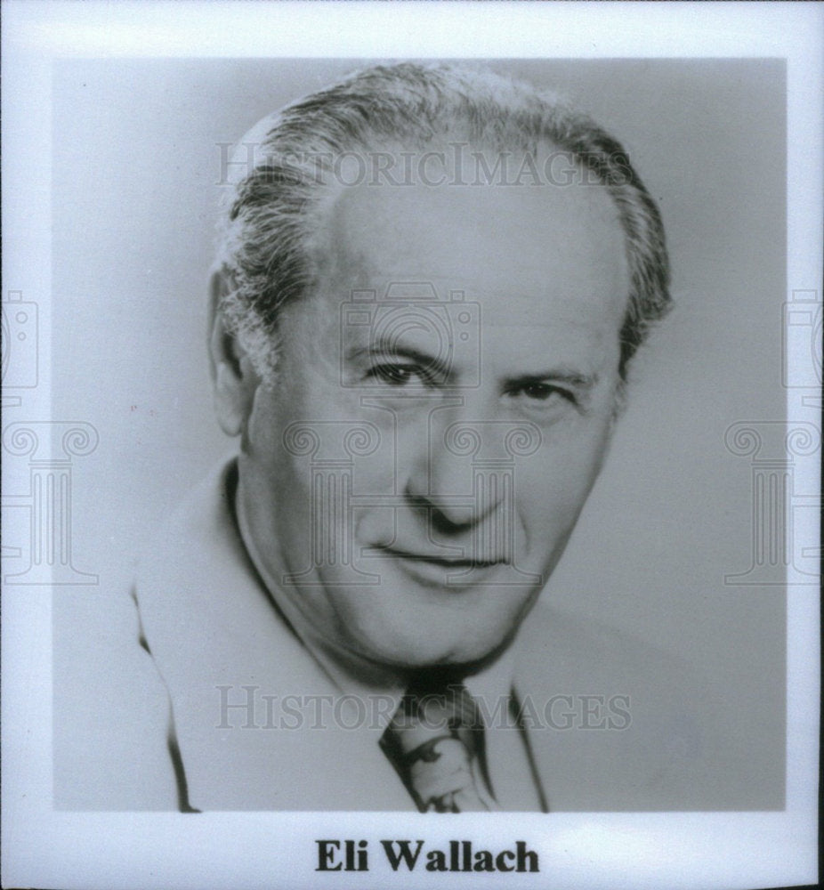 1995 Press Photo Eli Wallach Entertainer - Historic Images