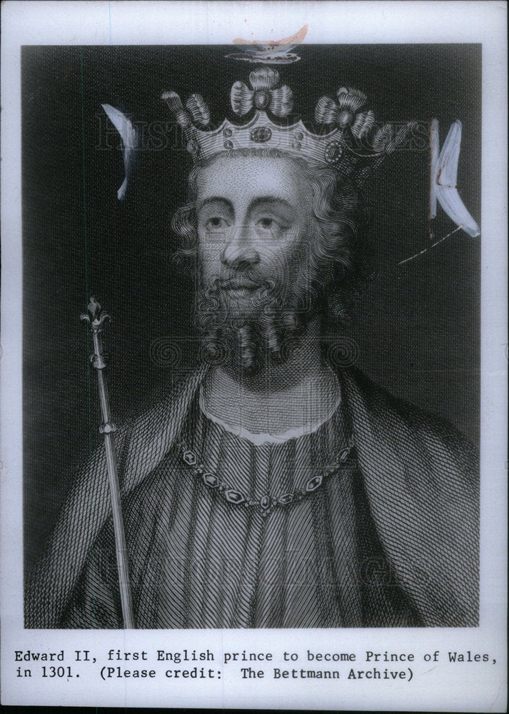 1969 Press Photo Edward II, 1st English prince of Wales - Historic Images