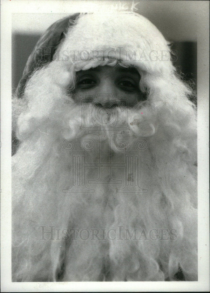 1979 Press Photo Santa Claus Christmas Celebration - Historic Images