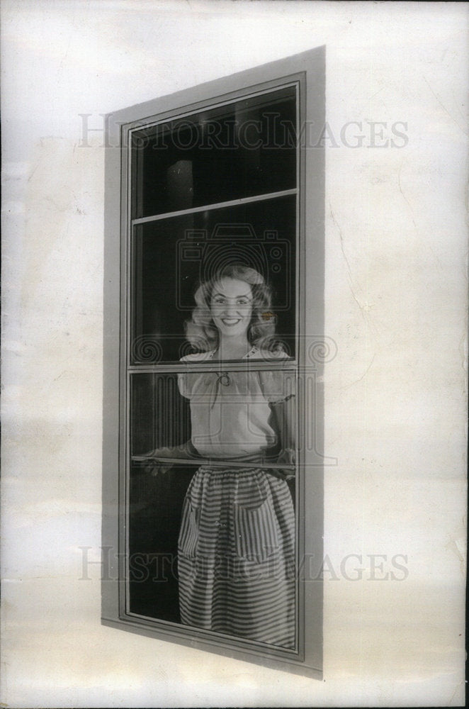 1948 Press Photo Windows Screens Aluminum Exterior - Historic Images