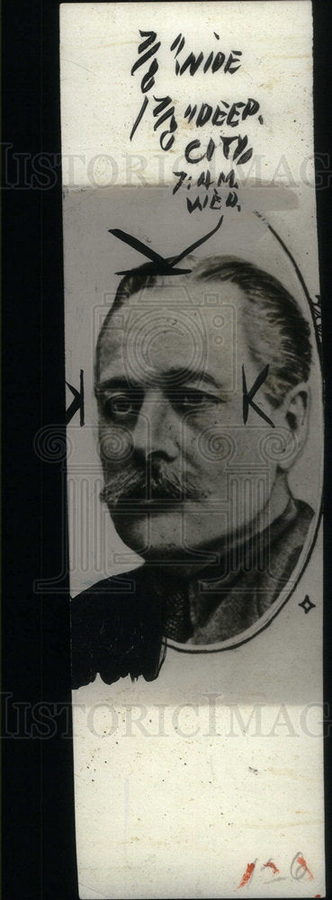1917 Press Photo Sir Douglas Haig - Historic Images