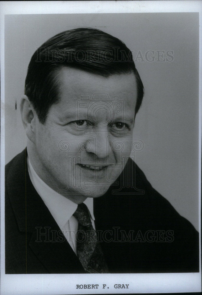 1981 Press Photo Robert F. Grey - Historic Images