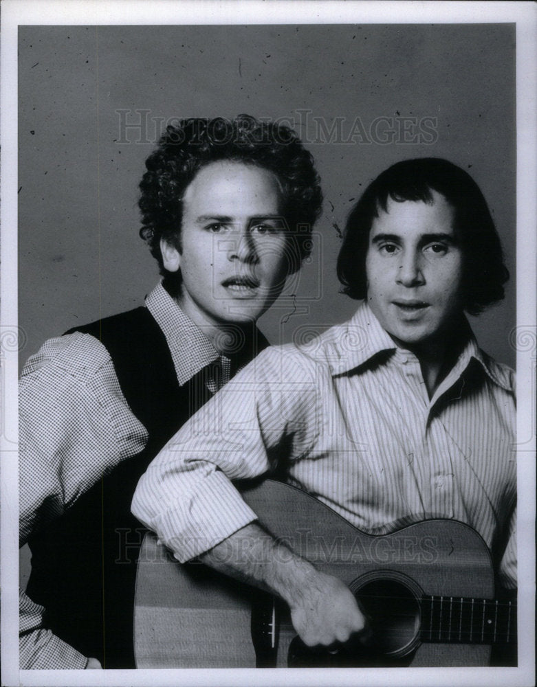 1970 Press Photo Simon And Garfunkel Singer Songwriter - Historic Images