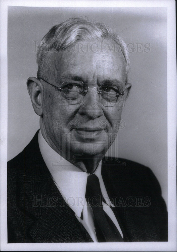 1962 Press Photo Arthur M. Smith Ex News Writer - Historic Images