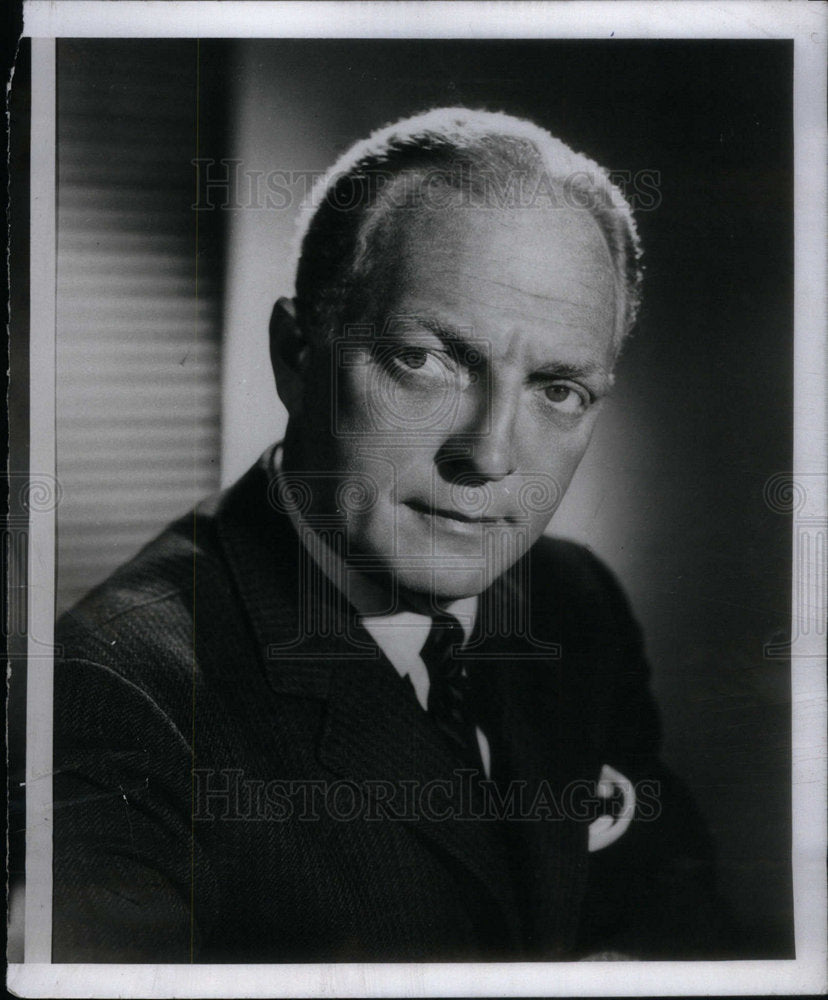 1958 Press Photo Everett Sloane Movie TV Stage Actor - Historic Images