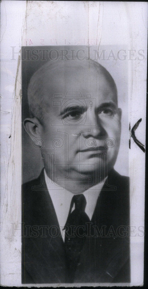 1953 Press Photo Nikita Khrushchev Soviet Union council - Historic Images