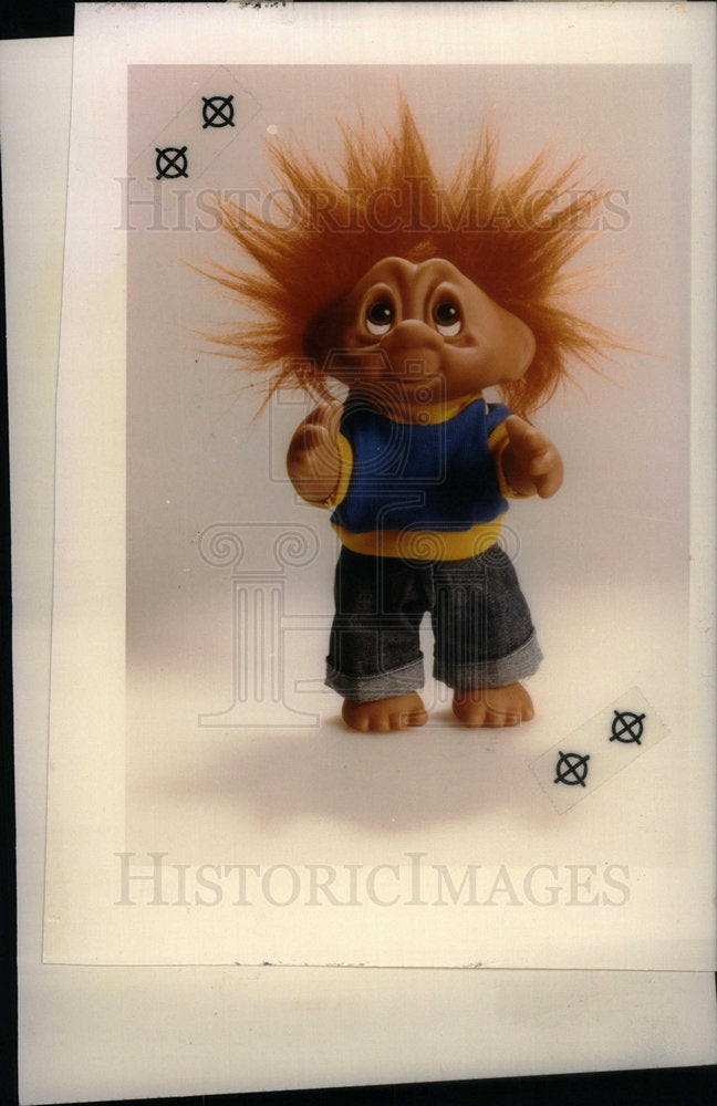 1991 Press Photo Troll Doll - Historic Images