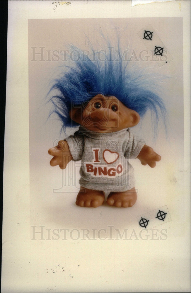 1991 Press Photo Troll Doll - Historic Images